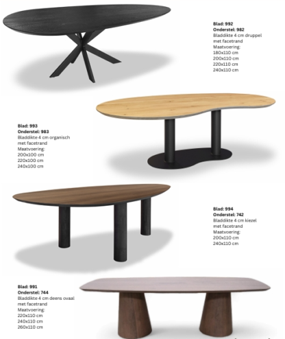 Eettafel Kiezel - Afbeelding 16