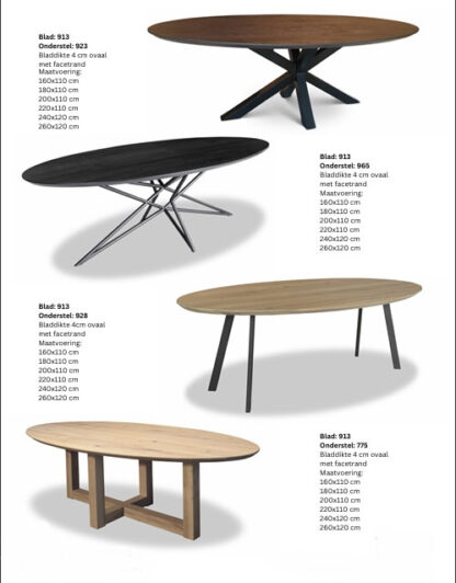 Eettafel Kiezel - Afbeelding 18